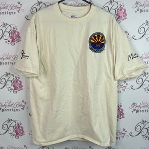 Hanes tshirt Arizona sporting  clays association Cream T-Shirt ASC 2016
